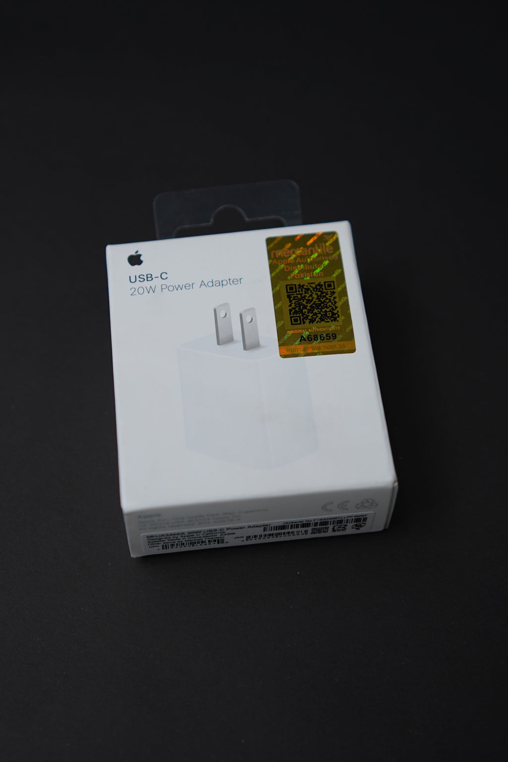 Apple 20 Watt 2 Pin (Flat Pin Aaa)