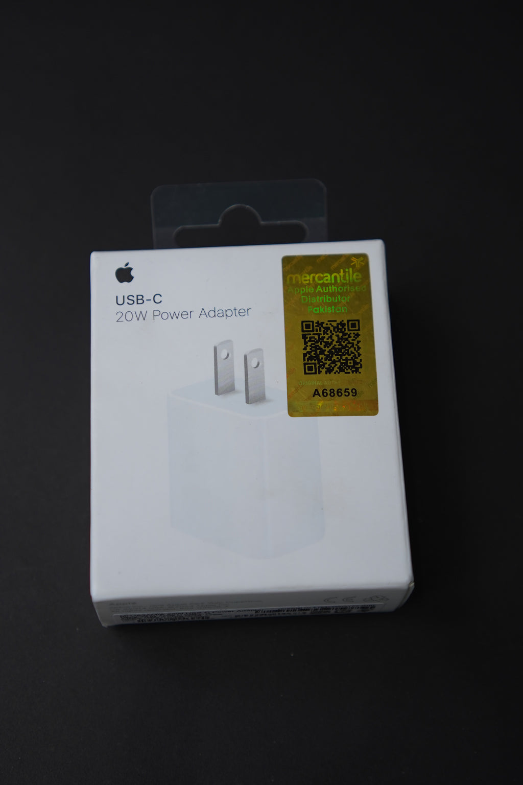 Apple 20 Watt 2 Pin (Flat Pin Org)