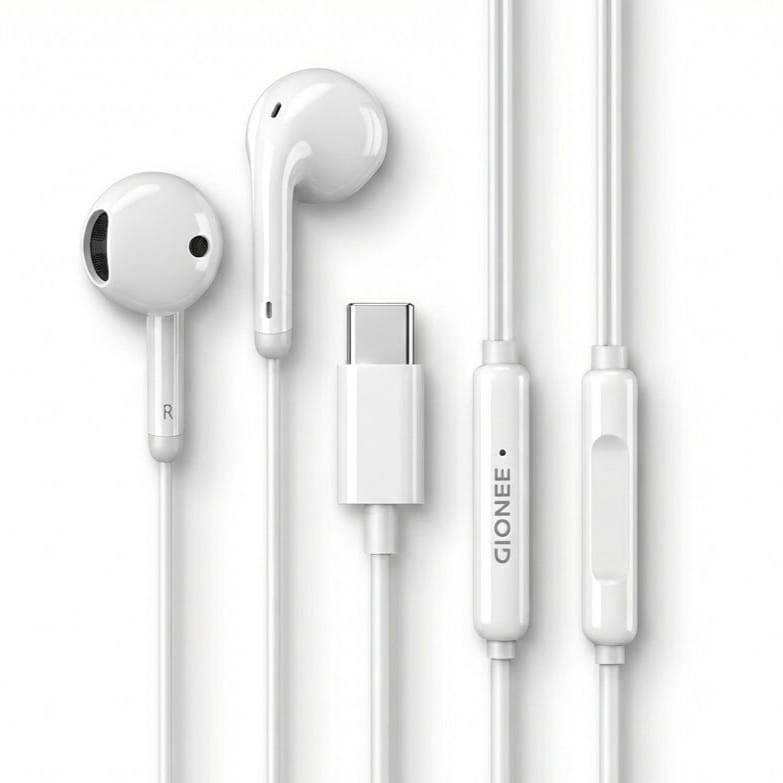 High-Grade Wired Handfree Type-C & 3.5mm Jack